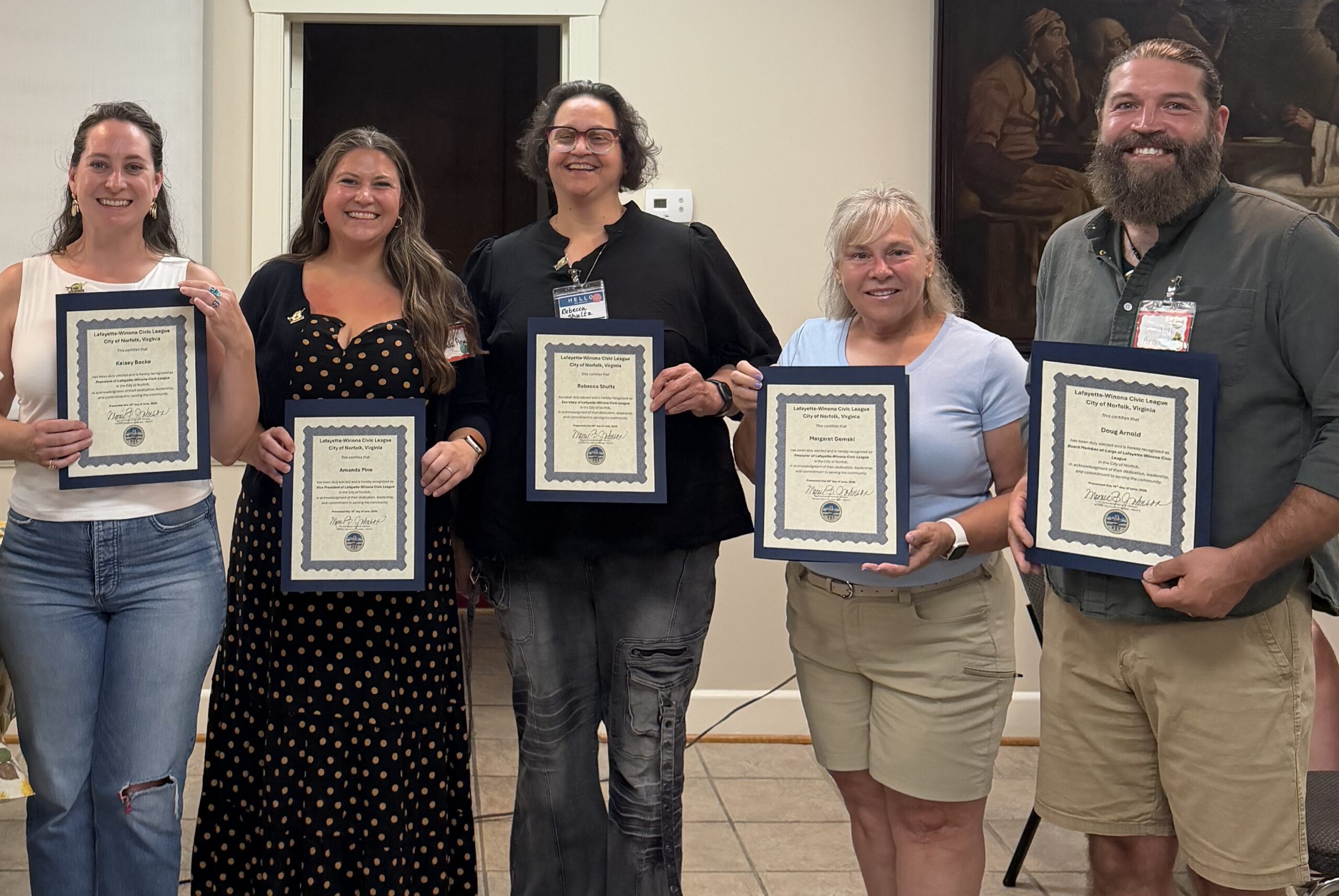Lafayette-Winona Civic League Board